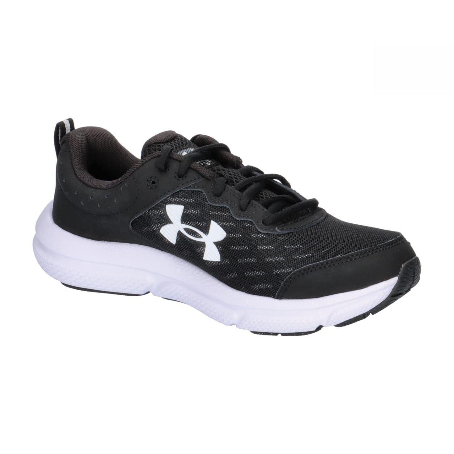 Under Armour Men's Charged Assert 10, (001) Black/Black/White, 11.5, US