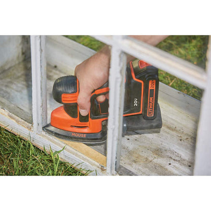 BLACK+DECKER 20V MAX* Sheet Sander (BDCMS20C)