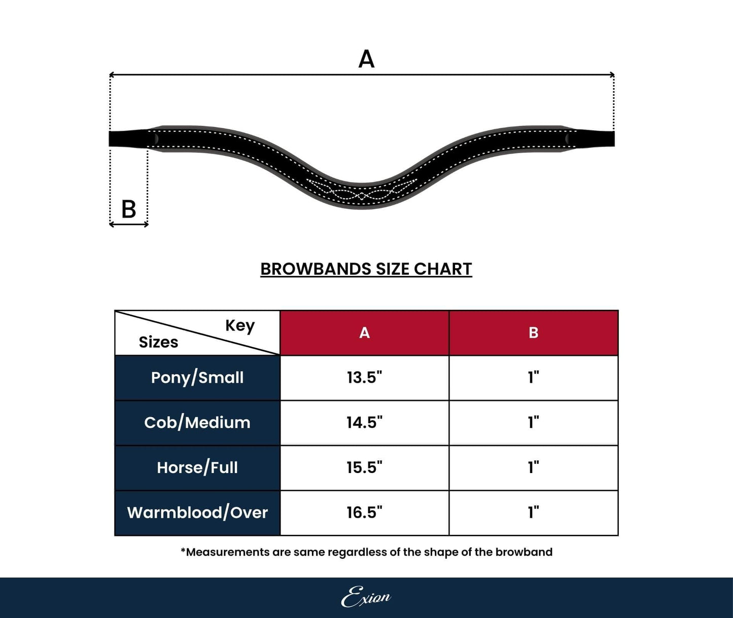 Exion Curved Crystal Browband for Horses – Soft Padded Bling English Bridle Brow Band | Dressage, Show, Jumping | Black, Brown (Black, Cob)