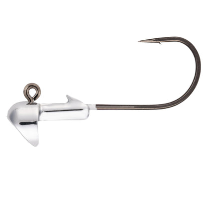 Northland Tackle Tungsten Stand Up Jig Heads, 2 Packs, Silver, 1/4 Oz Size for Walleye, Bass, & Crappie