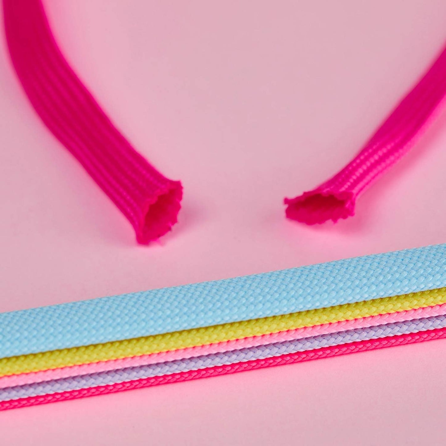 Booyckiy 2 Pairs Flat Shoe Laces for Sneakers, 2/5" Wide Athletic Shoelaces, Off White 48 inch(122cm)