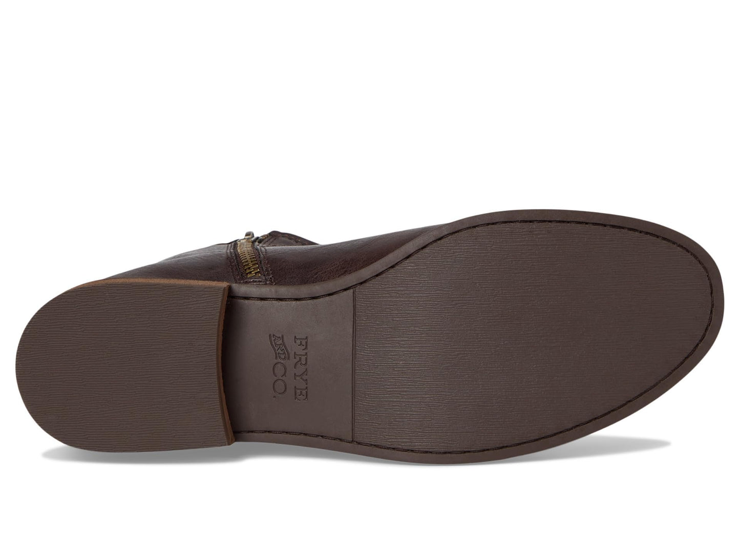 FRYE AND CO. Womens Kellie Button Short Dark Brown 7 Medium