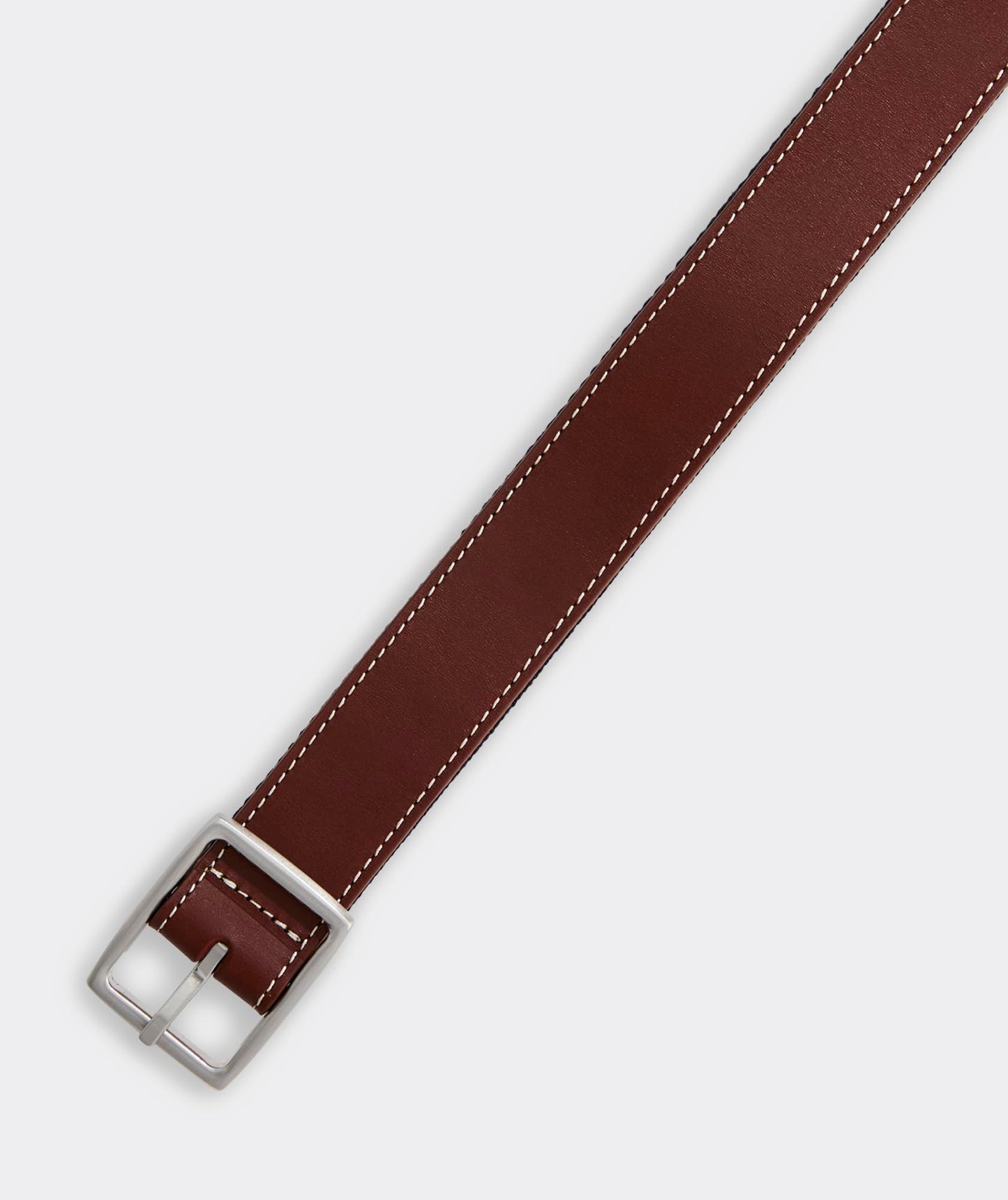 vineyard vines Boys' Leather and Webbing Reversible Belt, Nautical Navy, L