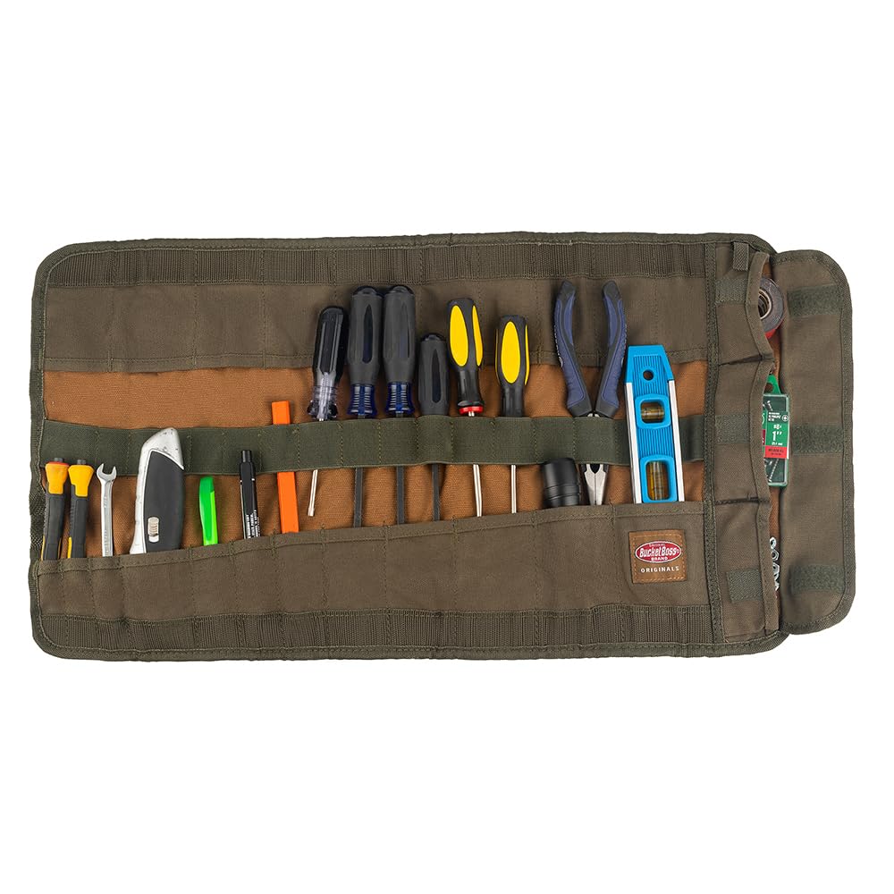Bucket Boss - Tool Roll, Tool Bags - Original Series (70004) , Brown