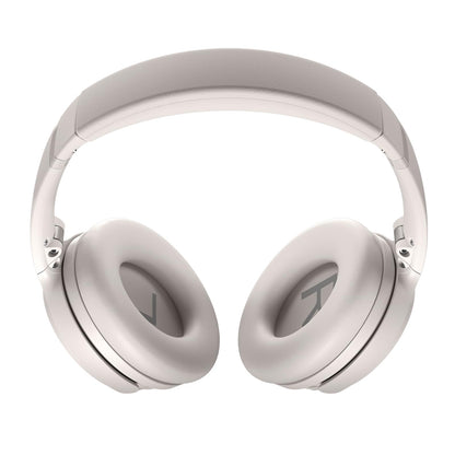 Bose QuietComfort Headphones - Wireless Bluetooth Headphones, Active Over Ear Noise Cancelling and Mic, USB-C Charging, Deep Bass, Up to 24 Hours of Playtime, White Smoke