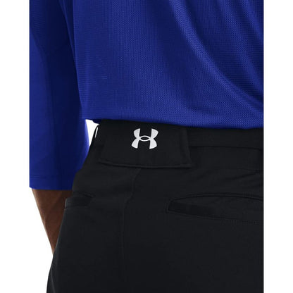 Under Armour Men's Utility Baseball Pants 22, (001) Black / / White, X-Large