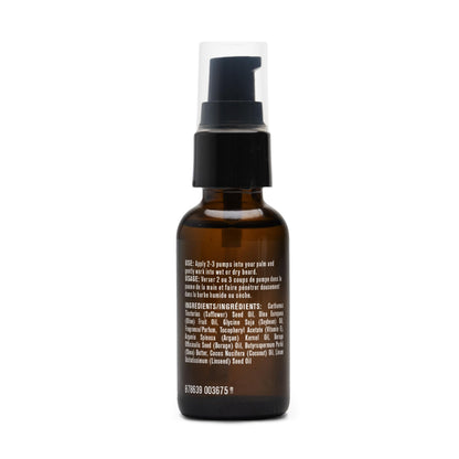 Every Man Jack Men's Beard Oil - Aged Bourbon Fragrance - Deeply Moisturizes and Softens Your Beard and Adds a Natural Shine - Naturally Derived with Shea Butter and Argan Oil - 1 fl oz