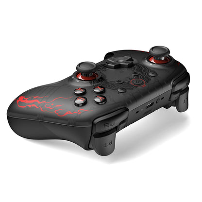 8Bitdo Ultimate 2C Hall Effect Joysticks and Hall Triggers Wireless Controller for Windows PC and Android, with Remappable L4/R4 Bumpers, Turbo function & Rumble vibration - Black Myth: Wukong