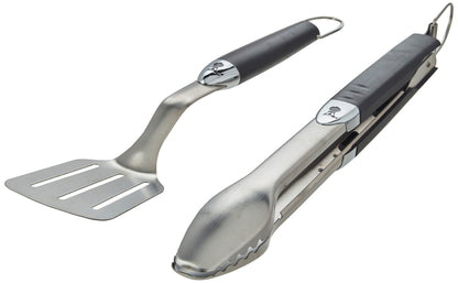 Weber Original Portable 2-Piece Stainless Steel Tool Set