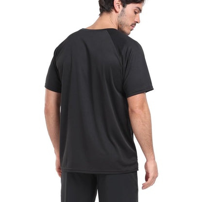 HovSiyla 5 Pack Running Shirts Men Sport Tops Dry Fit Gym Wicking Athletic T Shirts Breathable Cool Workout Shirts M