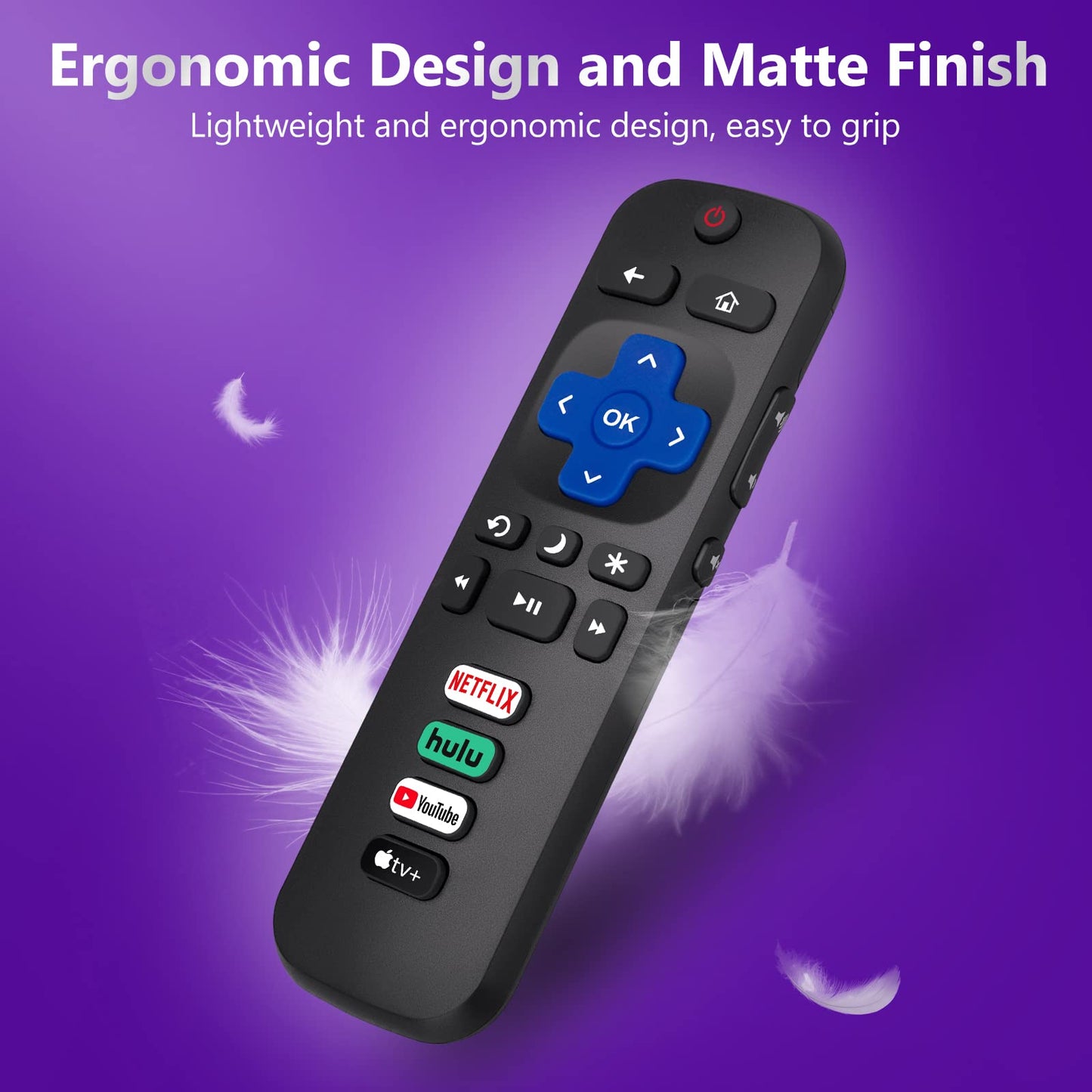 Voice Remote Control Replacement for Hisense Smart Google TV，Compatible with Hisense QLED UHD Mini-LED ULED Google TVs