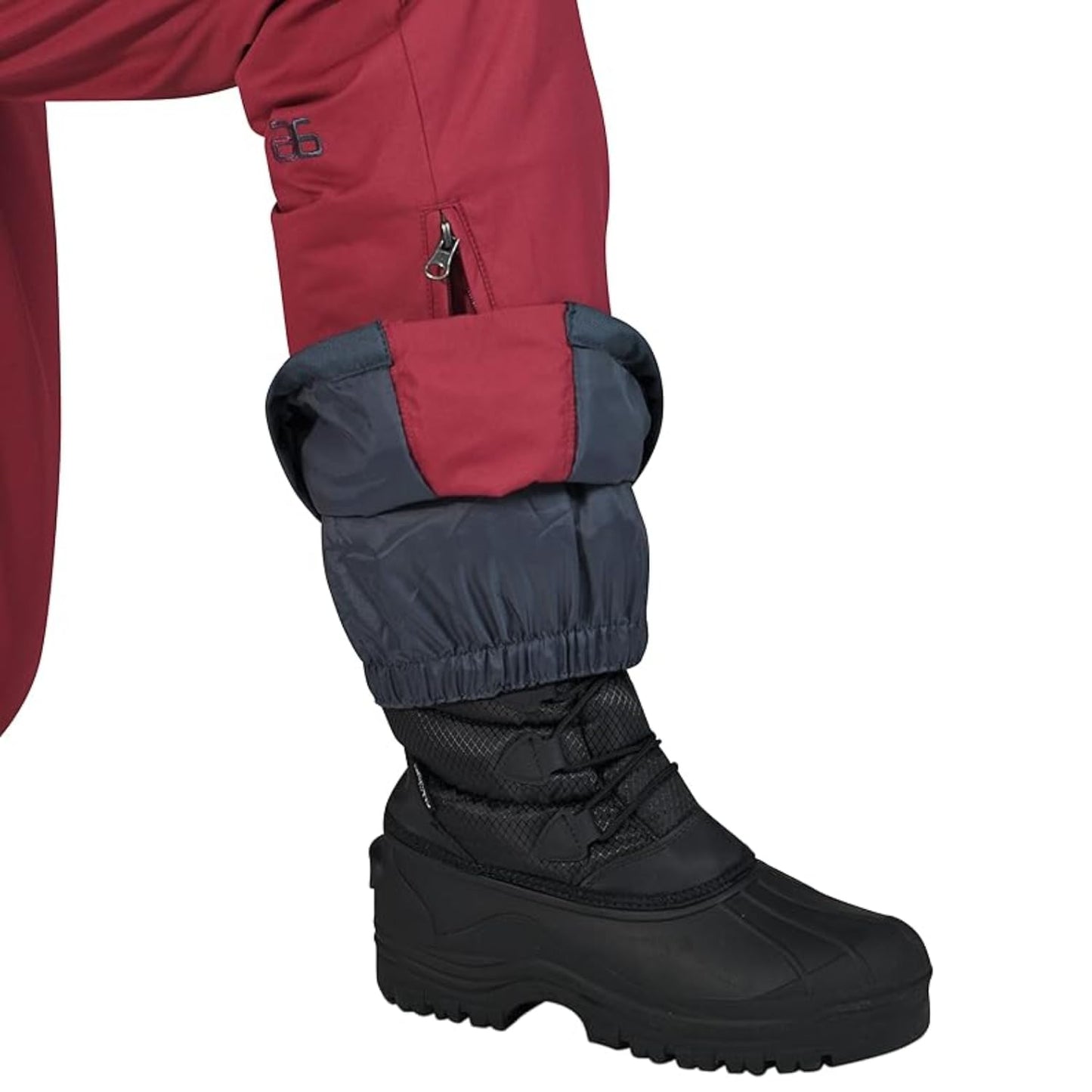 Arctix Women's Essential Insulated Bib Overalls, Crimson, X-Small Short