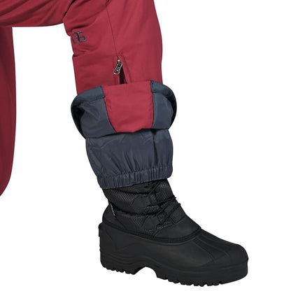 Arctix Women's Essential Insulated Bib Overalls, Crimson, X-Small Short