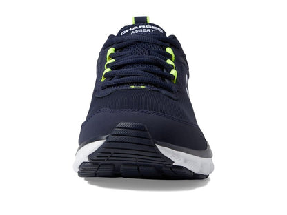 Under Armour Men's Charged Assert 9, (404) Midnight Navy/Yellow Ray/White, 15