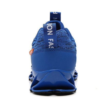 TSIODFO Men Tennis Shoes for Men Sneakers Size 11 Man Gym Runner Trail Tennis Shoes Road Running Jogging Sneakers Blue