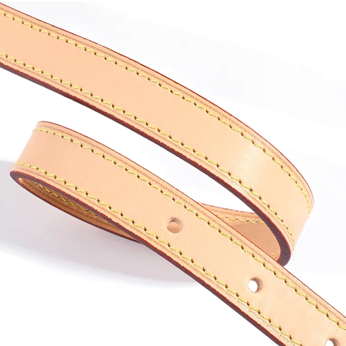 Vachetta Leather Crossbody Strap for SPEEDY L V Handbag Replacement Shoulder Strap（Length39-47 in *Width 0.59in）