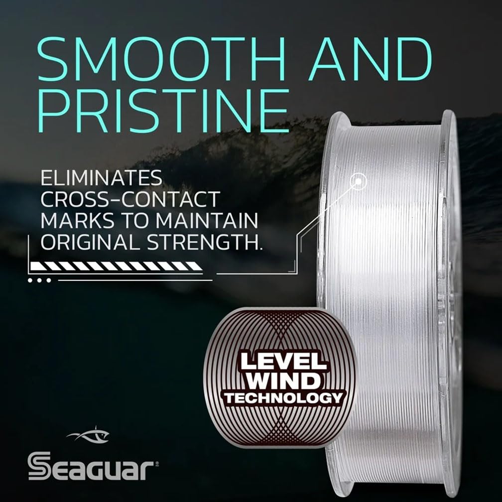 Seaguar Blue Label 100% Flourocarbon Fishing Line (DSF), 4lbs, 25yds Break Strength/Length - 04FC25