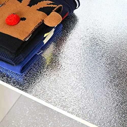 Livelynine Silver Contact Paper for Kitchen Oil Proof Waterproof Sticker Aluminum Foil Kitchen Wallpaper Backsplash Peel and Stick Self Adhesive Shelf Liners for Drawer Removable 15.8x78.8 Inch