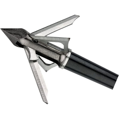 Muzzy Trocar HBX Hybrid 4 Blade Crossbow Broadhead, 100 Grain