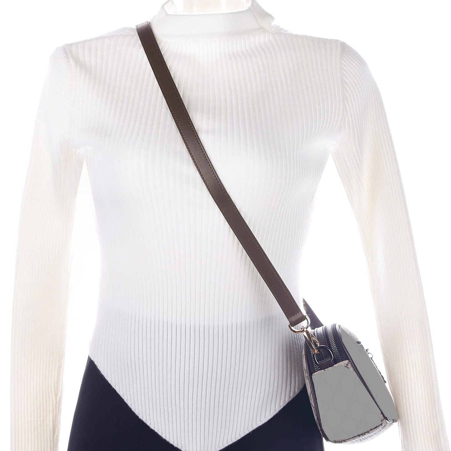 BEUDW Leather Adjustable Shoulder Strap, Used For Replacing Leather Shoulder Strap, Suitable For Handbag Shoulder Strap