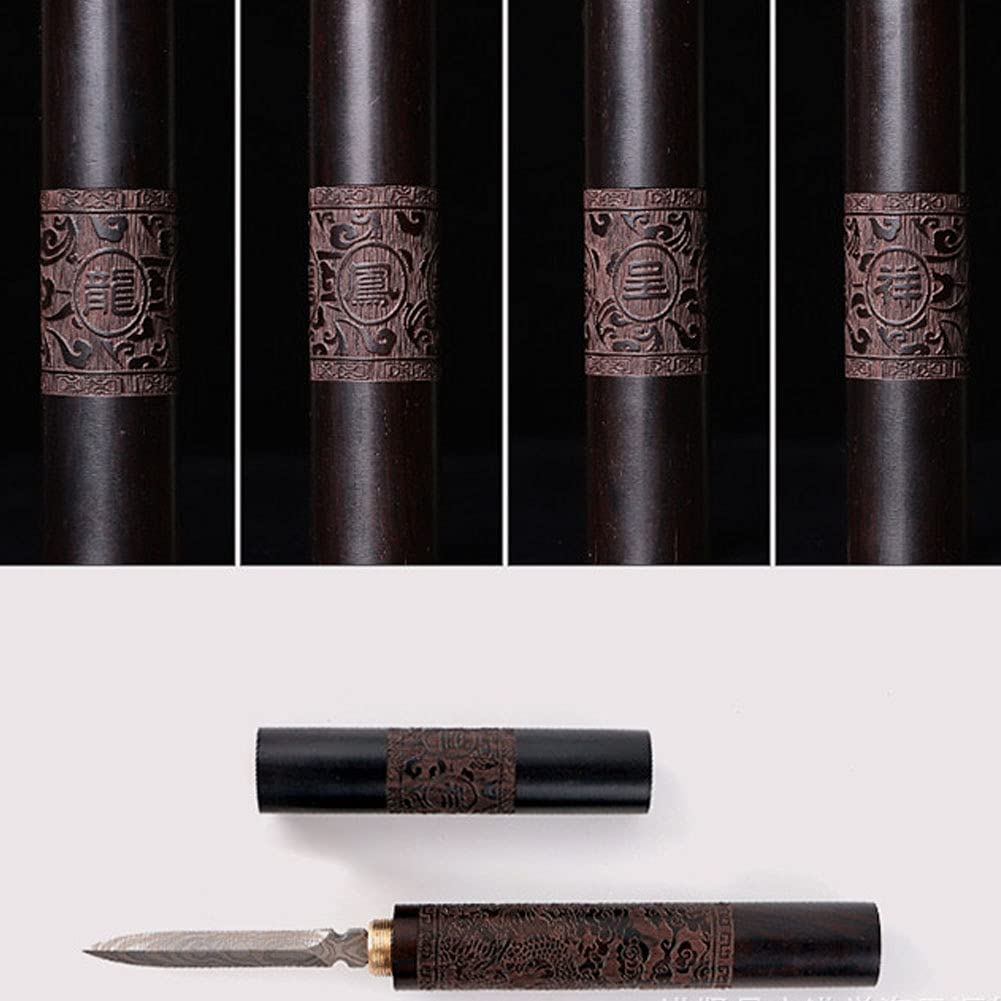 haowei 1Pcs Stainless Steel with Wooden Handle Puer Puerh Tea Knife Needle Ice Pick Tea Cake Pick Tool for Breaking Prying Brick for Kitchen Bars Bartender