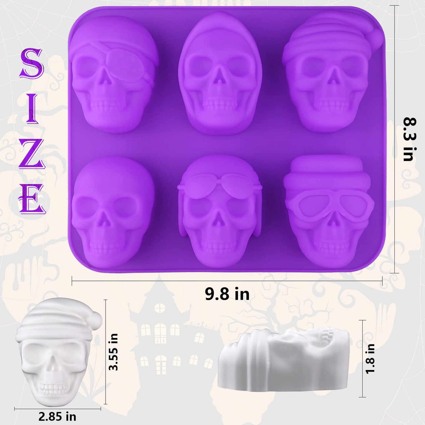 Sakolla 2 Pack Silicone Egg Bite Molds for Air Fryer, Nonstick 7 Cups Air Fryer Muffin Pan for Baking Egg Bite, Mini Muffins, Tart, Mini Cupcake and Quiche (Pink + Green)