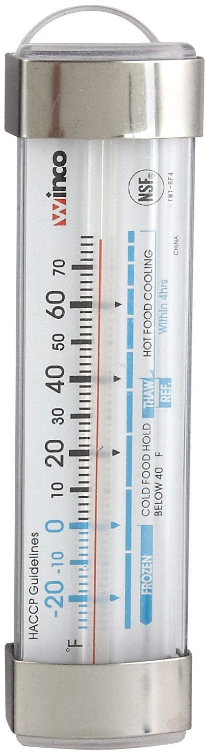 Winco 1-1/4-Inch Dial Digital Thermometer with 4-3/4-Inch Probe