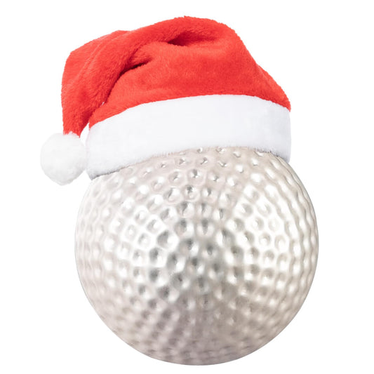 3.15” Christmas Golf Ornament Glass Blown Christmas Ball Ornaments for Christmas Tree Decoration - Christmas Ball Ornaments Balls for Xmas Holiday Party Tree Decoration