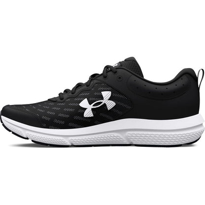 Under Armour Men's Charged Assert 10, (001) Black/Black/White, 16.5, US