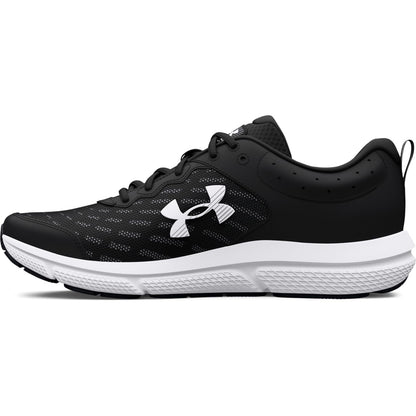 Under Armour Men's Charged Assert 10, (001) Black/Black/White, 16.5, US