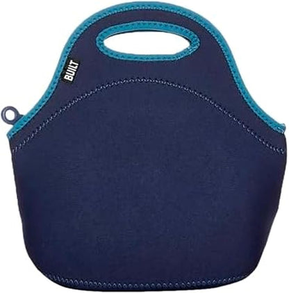 Built Gourmet Getaway Neoprene Lunch Bag - Insulated, Reusable, & Machine-Washable Lunch Tote for Hot and Cold Food Storage, Lightweight & Reusable - One Size (Celestial Blue)