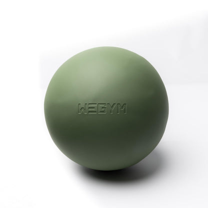 WeGym Pilates Ball 7.87 inch with Pump, Slip Resistant Exercise Ball, Mini Yoga Ball Core Strength, Workout at Home Gym, Forest