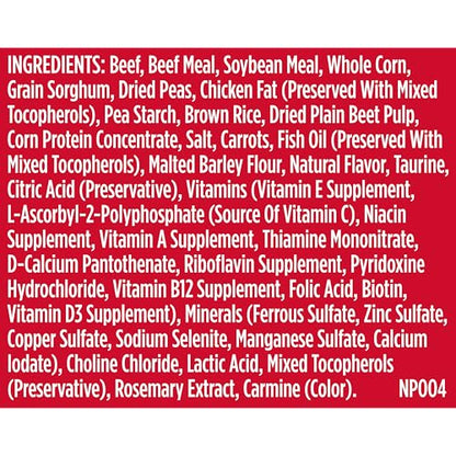 Nutrish Dry Dog Food, Real Beef, Pea & Brown Rice Recipe Whole Health Blend for Adult Dogs, 6 lb. Bag (Rachael Ray)