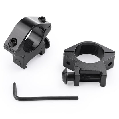 JINSE 1 inch Scope Rings, 2pcs Low Profile Scope Mount for Picatinny Rail