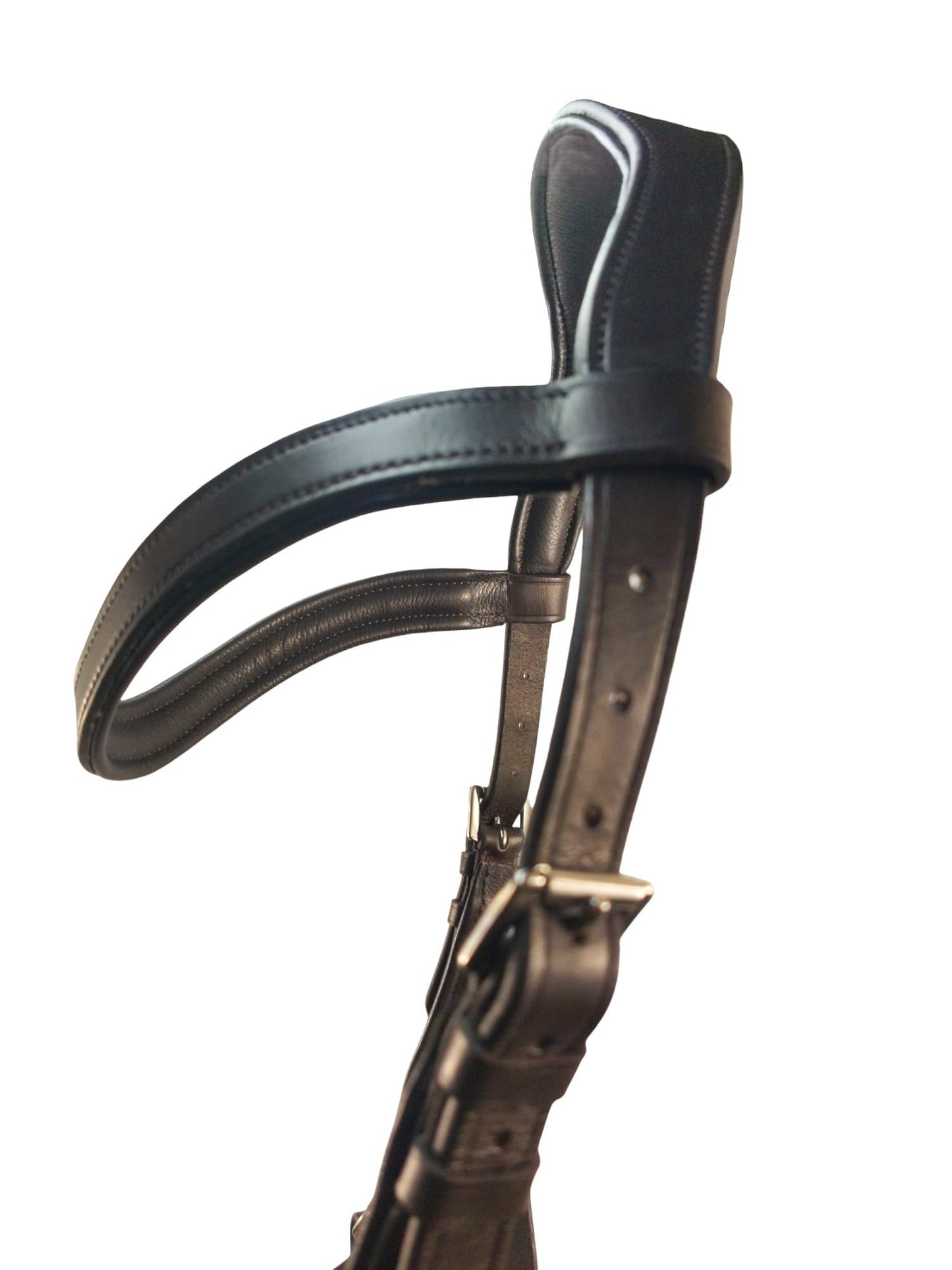 Bello-Equine Pressure Relief Comfort Ergonomic Horse Bridle Havana Brown | Ergonomic | Comfortable | Durable (Bridle + Leather Reins, Full/Horse)