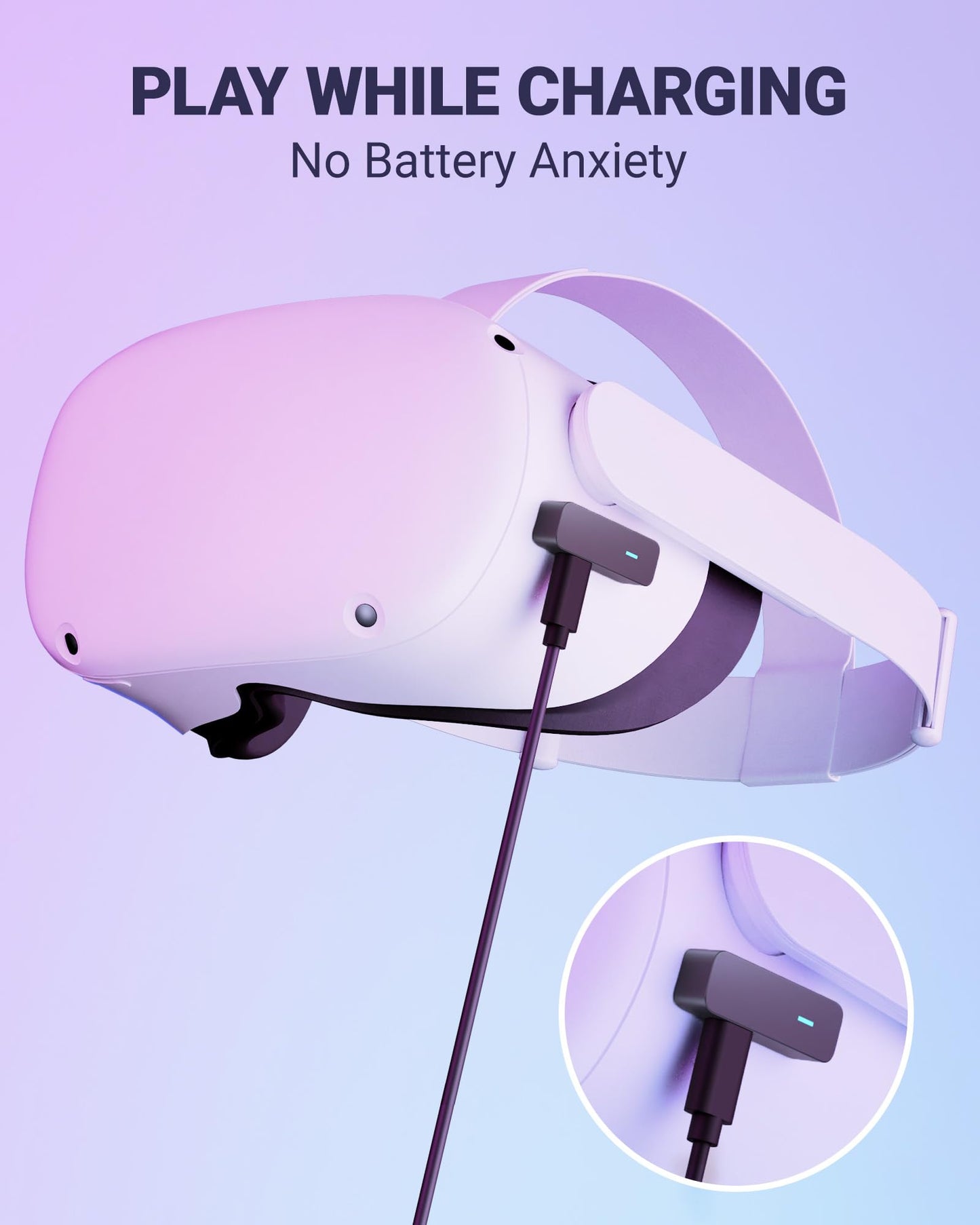 Middle Rabbit SW4 Pro Gaming Earbuds with Mic Wireless, 2.4G Dongle + Bluetooth Dual Mode, 20ms Low Latency, Compatible with PS5, PS4, PlayStation, Desktop&Laptop PC, VR