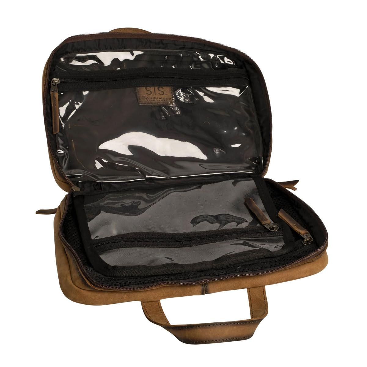 STS Ranchwear Cowhide Toiletry Bag