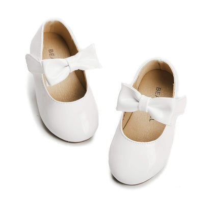 Felix & Flora Girls Dress Shoes - Mary Jane Ballet Flats Party Wedding School Size 8 Toddler