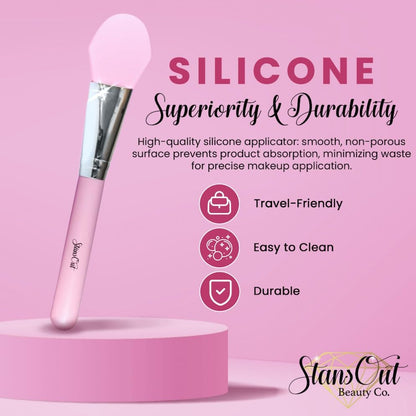StansOut Memory Foam Makeup Sponge – No-Water-Needed Blender for Liquid, Cream & Powder Foundation – Airbrush Finish, Flawless Application