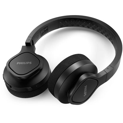 PHILIPS Headphones/Headset Wired & Wireless Head-Band Sports USB, W128299144 (Wireless Head-Band Sports USB Type-C Bluetooth Black)