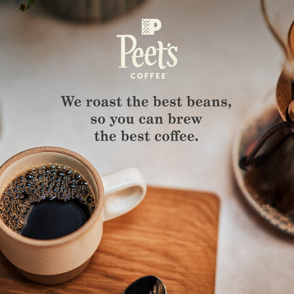 Peet's Coffee, Medium Roast Ground Coffee - Single Origin Brazil 18 Ounce Bag