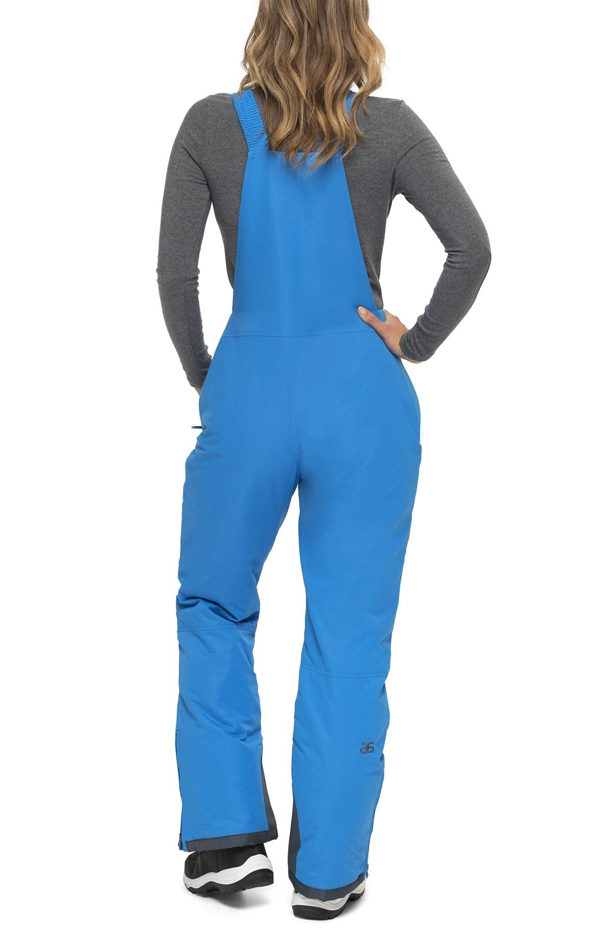 Arctix Women's Essential Insulated Bib Overalls, Marina Blue, Small Tall