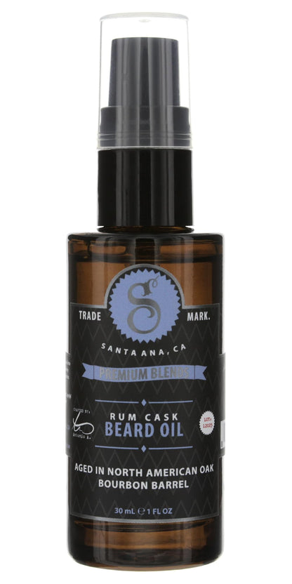 Suavecito Premium Blends Beard Oil - Leave-In Beard Conditioner For Softening Hair, Hydrating Skin, Eliminating Beard Dandruff, Healthy Beard Growth - 1 oz