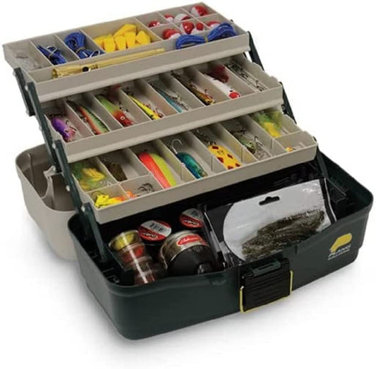 Plano Eco Friendly 3 Tray Tackle Box, Premium Tackle Storage