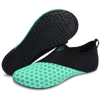 BARERUN Unisex Barefoot Skin Shoes Flexibler Socks for Yoga Exercise Gym Outdoor Walk Beach Water Sport Blue 10-11 US Men