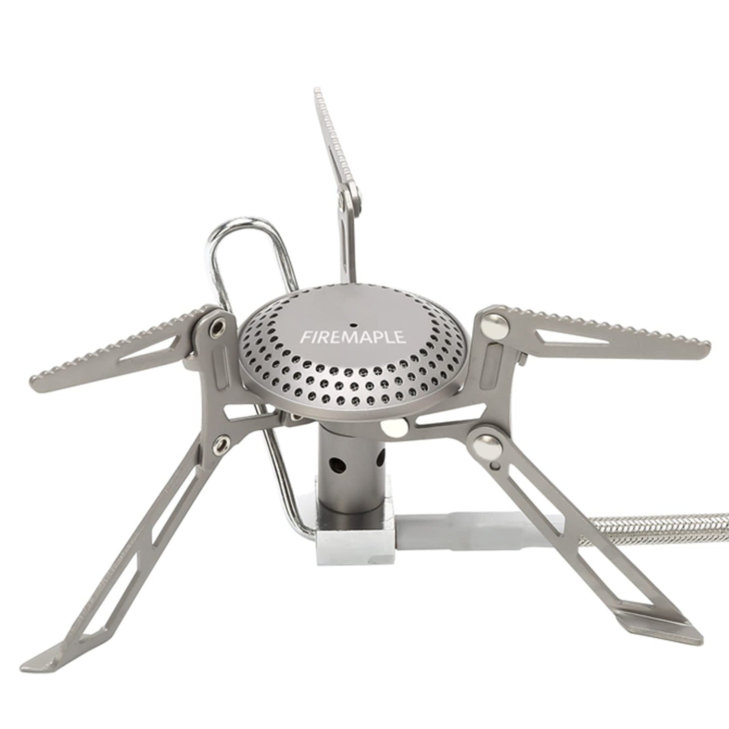 Fire-Maple Blade 2 Portable Propane Camping and Backpacking Stove Ultra Light | Titanium Hiking Stoves with pre-heat tube | Mini Portable Isobutane