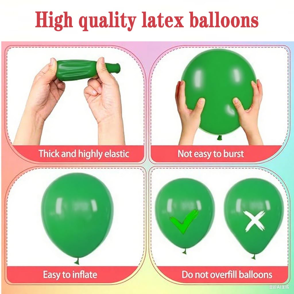 Christmas Balloon Arch Garland Kit, 156Pcs Red Green Gold Balloons with Santa Jingle Bell Bow Star Mylar Balloons for Christmas Party Decorations Xmas Birthday New Year Party Favors