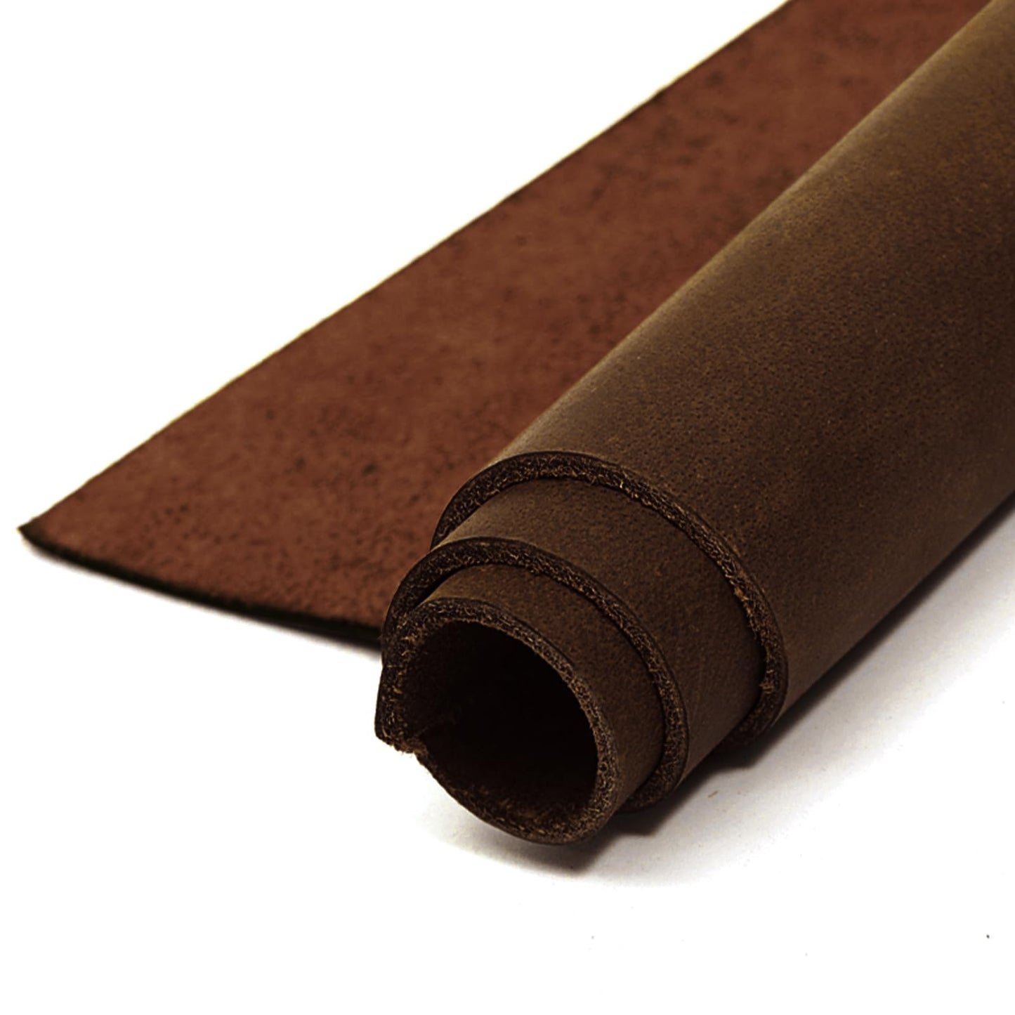 12''X24'' Genuine Leather Sheets for Crafts Full Grain Leather Tooling Leather 2mm Thick Cowhide Leather Pieces Square Dark Brown