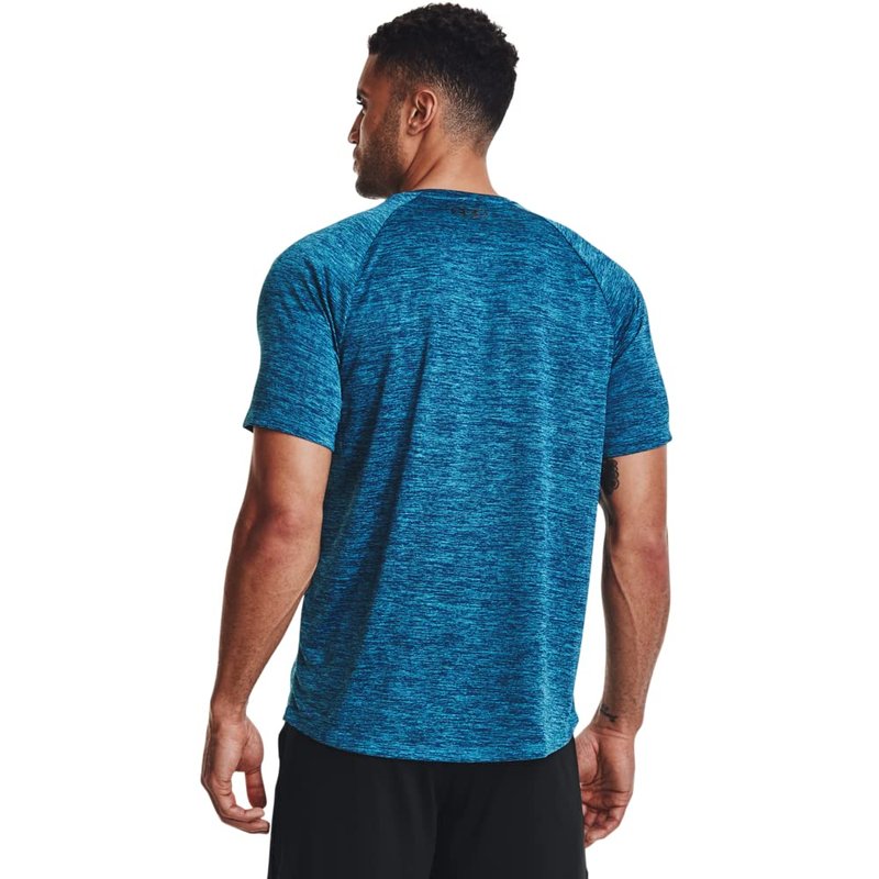 Under Armour Men's Tech 2.0 Short-Sleeve T-Shirt, (421) Capri / / Black, X-Large Tall
