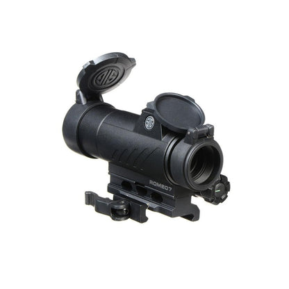 Sig Sauer ROMEO7 1x30mm Durable Aluminum Waterproof Fogproof Closed Full Size 2 MOA Red Dot Sight